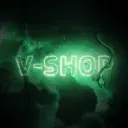 V-shop logo