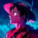 Red piece 🌅| • Fun • Social • Chill • Anime logo