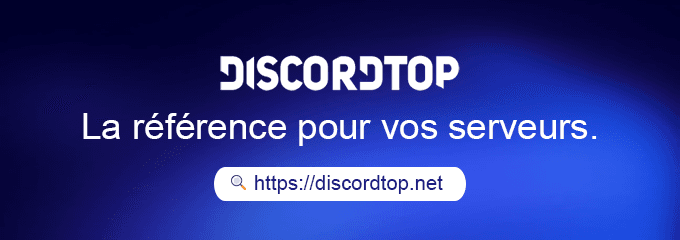 DISCORDTOP.NET bannière