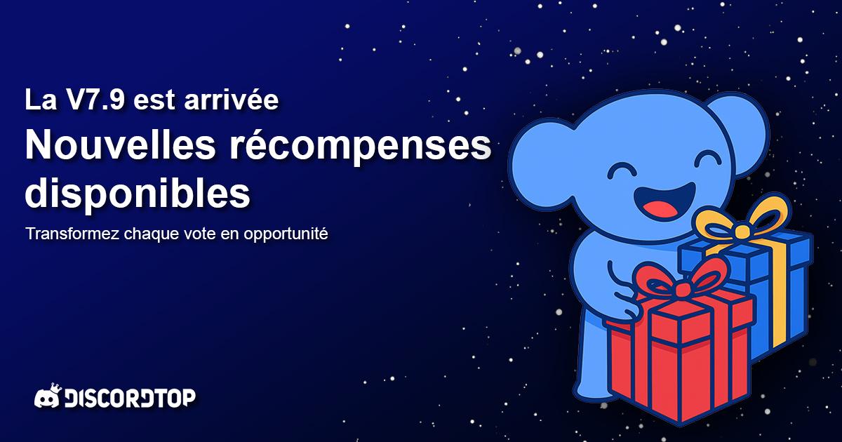 Le nouveau système de récompenses !